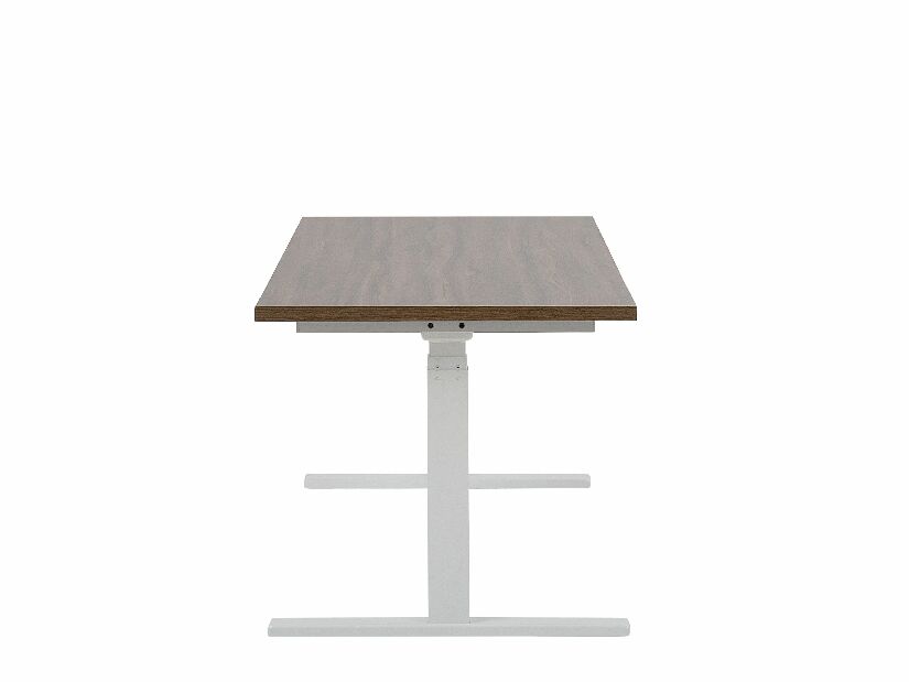 Pisaći stol 180 Upgo II (tamno drvo) (električno podesiv)
