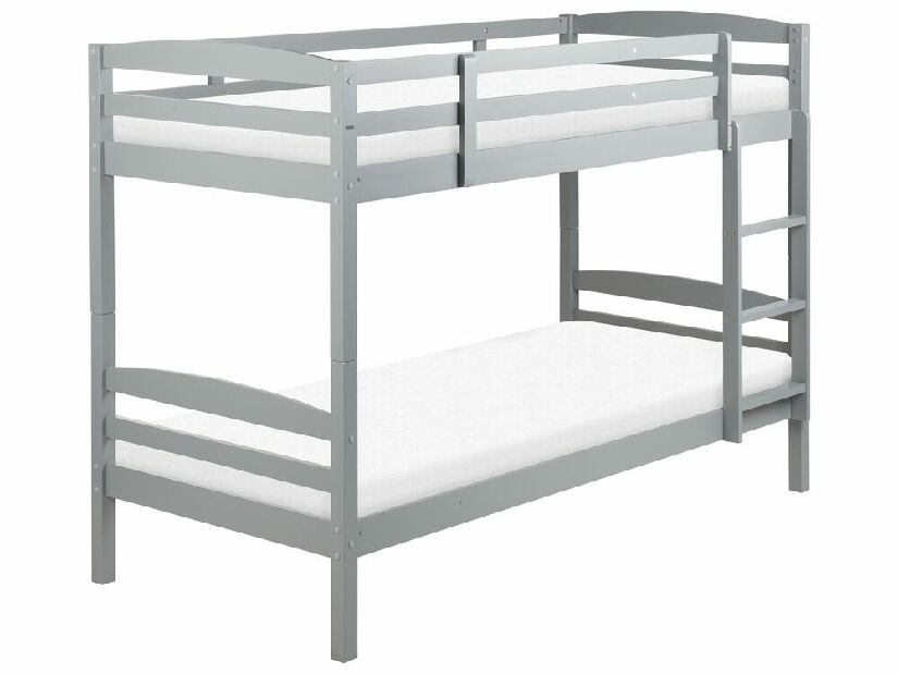 Krevet na kat 90 cm Reggeton (siva) (s podnicom)