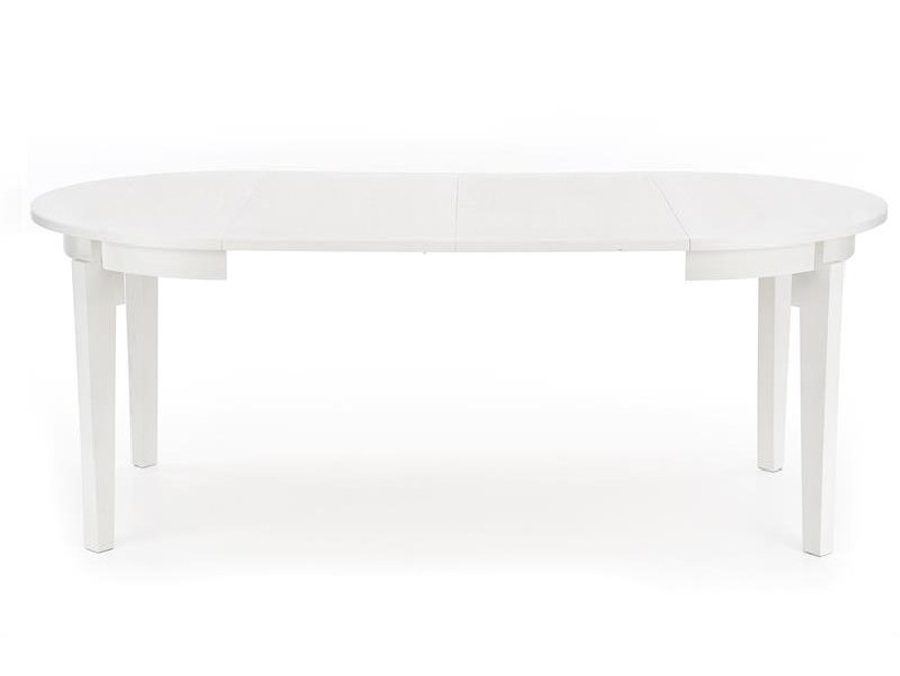 Blagovaonski stol na razvlačenje 100-200 cm Saras (bijela) (za 6 do 8 osoba)