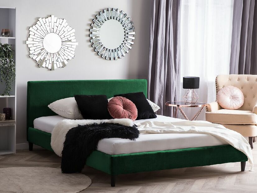Presvlaka za krevet 180x200 cm Futti (tamno zelena)