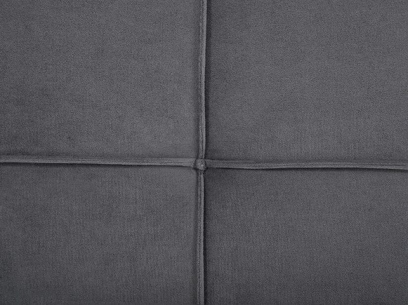 Bračni krevet 160 cm LANEL (s podnicom) (siva)
