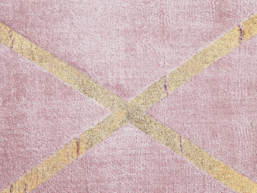 Tepih 140x200 cm ATEKO (tkanina) (ružičasta)
