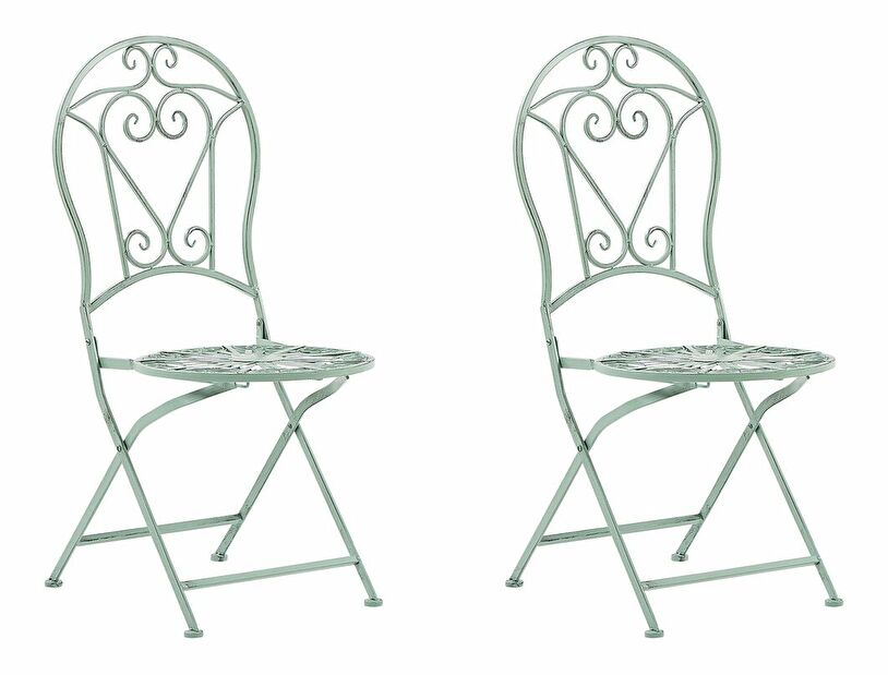 Set 2 kom. vrtnih stolica TIRRO (svijetlo zelena)