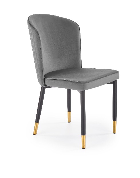 Blagovaonska stolica Krakury (tamno siva + crna + zlatna)