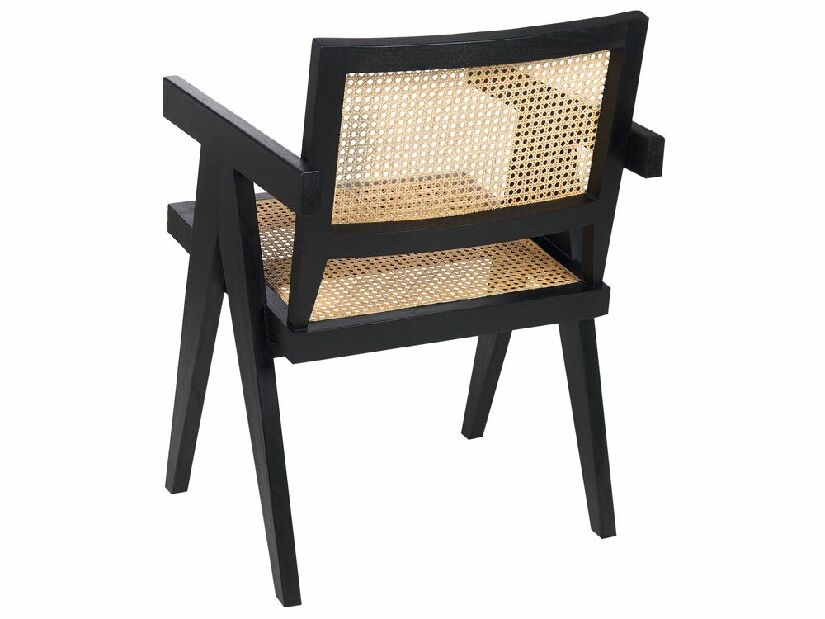 Blagovaonska stolica Willow (crna) 