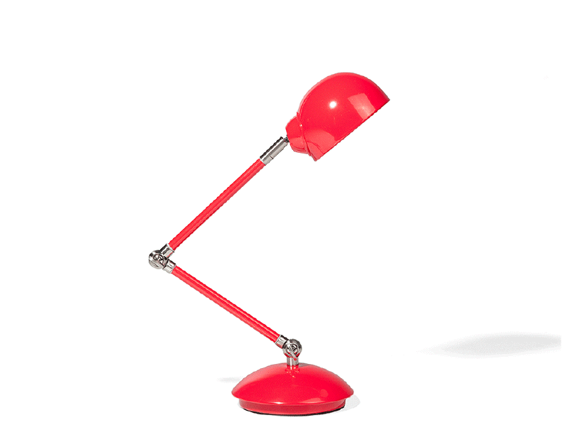Stolna svjetiljka Heller (crvena)