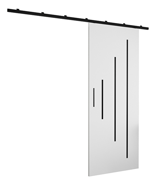 Klizna vrata 90 cm Zodiac Y (bijela mat)