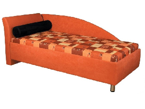 Jednostruki krevet (kauč) 90 cm Pennie (s pjenastim madracem) (L)