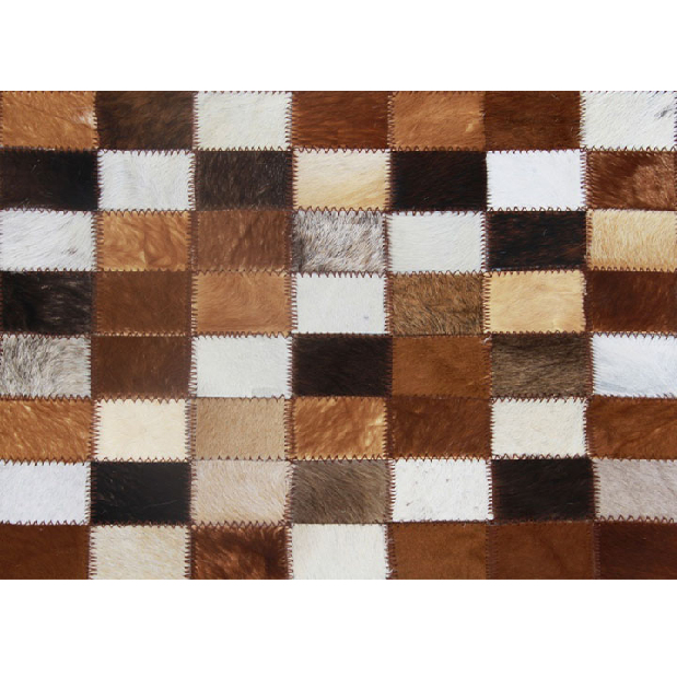 Kožni tepih Korlug TIP 03 (goveđa koža + uzorak patchwork) 