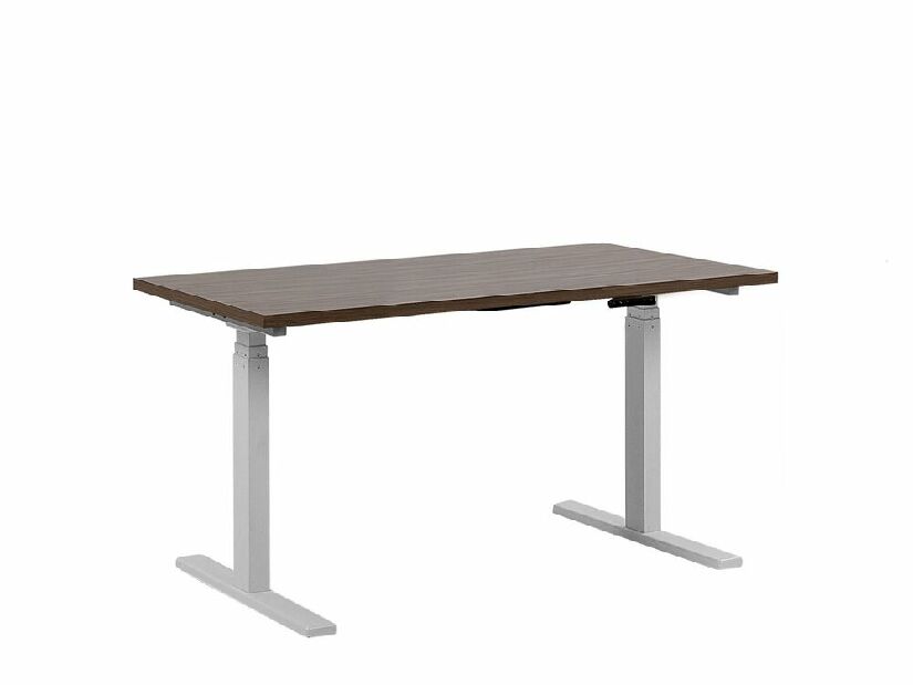 Pisaći stol 160 Upgo II (tamno drvo) (električno podesiv)