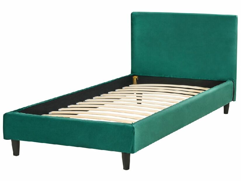 Jednostruki krevet 200 x 90 cm Ferdinand (zelena) (s podnicom)