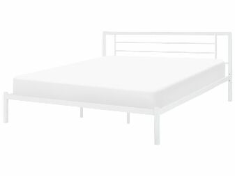 Bračni krevet 180 cm CONNET (s podnicom) (bijela)
