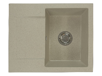 Kuhinjski sudoper Dalgam (bež) (bez otvora za bateriju) (L)