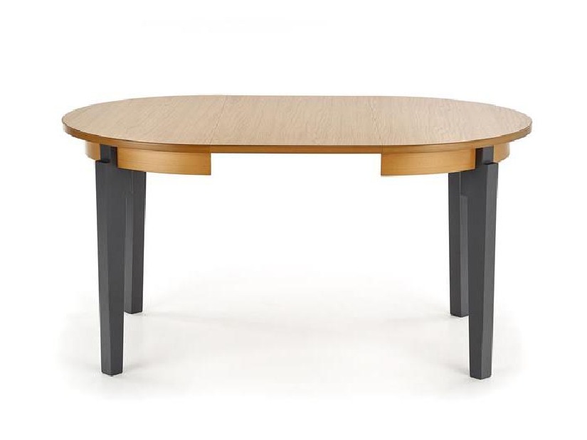 Blagovaonski stol na razvlačenje 100-200 cm Saras (hrast zlatni + grafit) (za 6 do 8 osoba)