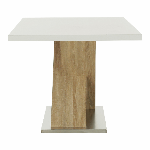 Blagovaonski stol 160 cm Farni (bijela + hrast sonoma) *rasprodaja