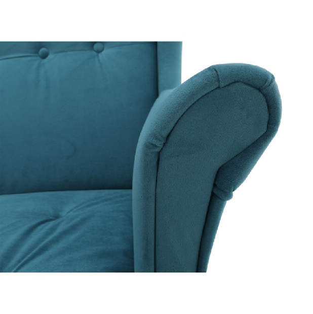 Fotelja Rafaelo (svijetlo siva + orah)