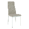 Blagovaonska stolica Collort nova (bež + bijela)  