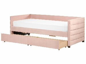 Jednostruki krevet 200 x 90 cm Marza (ružičasta)