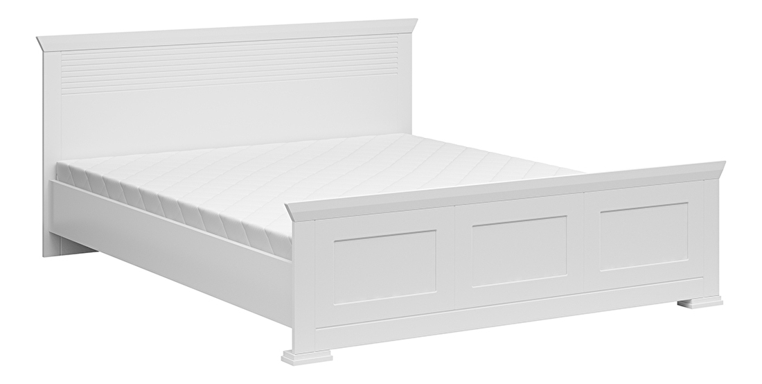 Bračni krevet 160 cm Aryness (bijela )