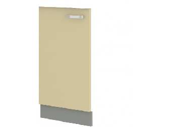 Vrata za ugrađenu perilicu posuđa Kelyn ZM 713 x 446 (siva )
