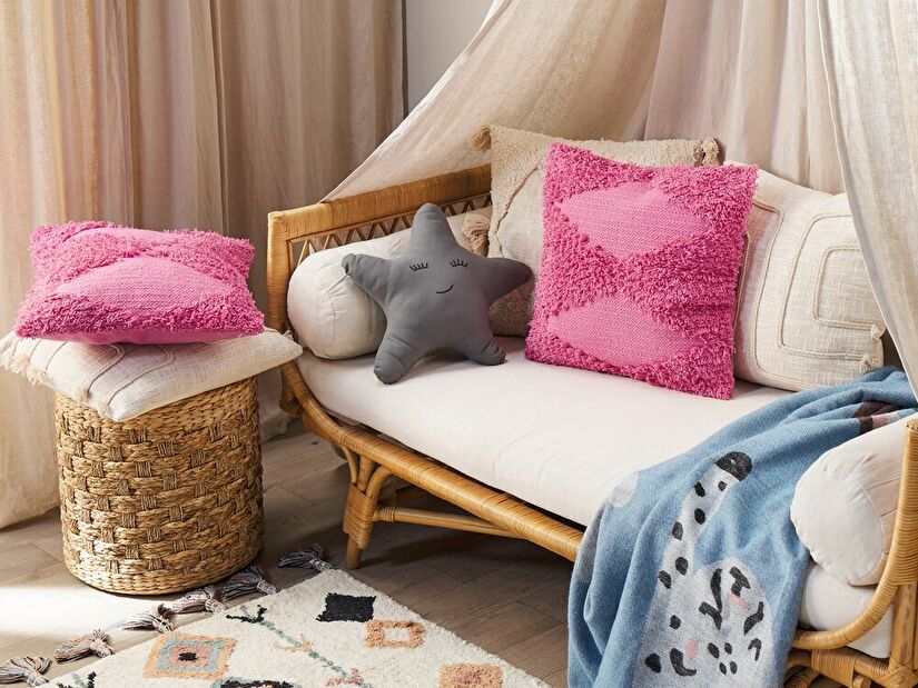 Ukrasni jastuk 45 x 45 cm Rodeo (ružičasta)