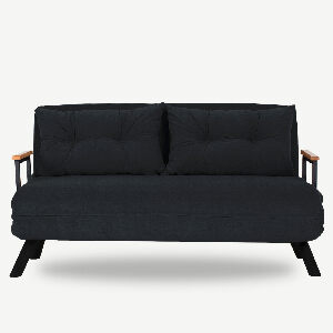 Sofa na razvlačenje Sandy (crna)