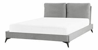 Bračni krevet 160 cm Mellody (siva)