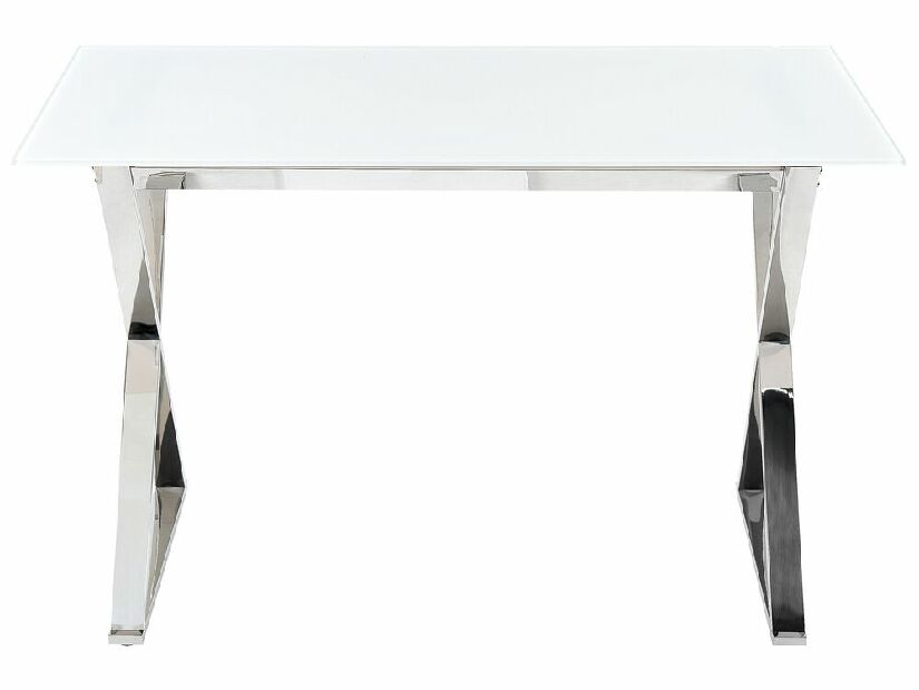 Blagovaonski stol Ariane (bijela + srebrna) (za 4 osobe )