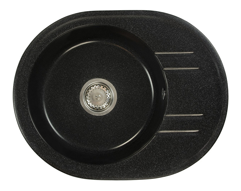 Kuhinjski sudoper Baltera (crna) (sa 2 otvora za bateriju)