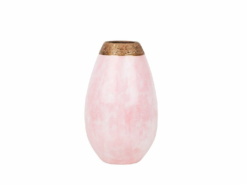 Vaza CORIBA 32 cm (keramika) (ružičasta)