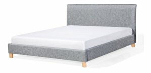 Bračni krevet 180 cm SANCHEZ (s podnicom) (siva)