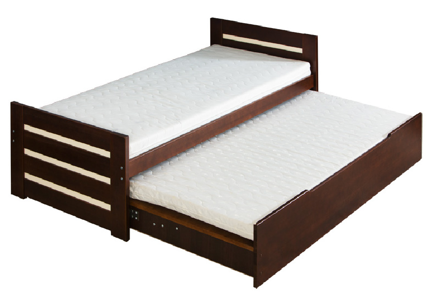 Krevet na razvlačenje 90 cm Davon (s podnicama i prostorom za odlaganje) 