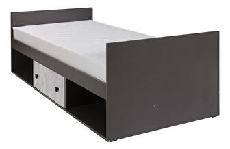 Jednostruki krevet 90 cm Torton T20 (S podnicom, prostorom za odlaganje) 