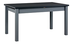Blagovaonski stol Mitchell 1 XL (Crna + grafit) (za 6 do 8 osoba)