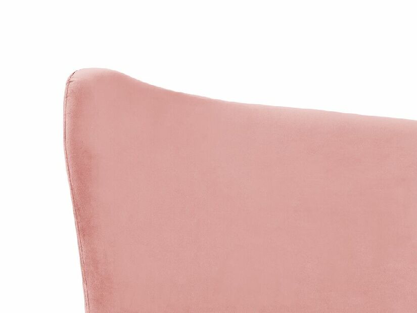 Bračni krevet 140 cm Chaza (ružičasta)
