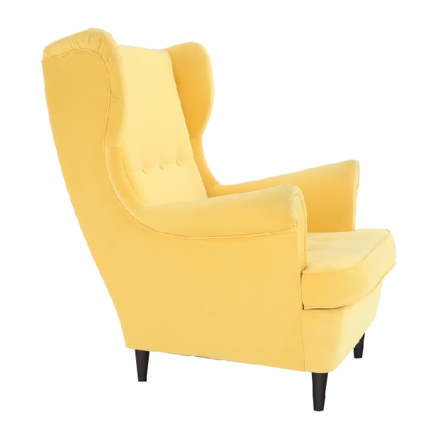 Fotelja Rytu (žuta + wenge) 