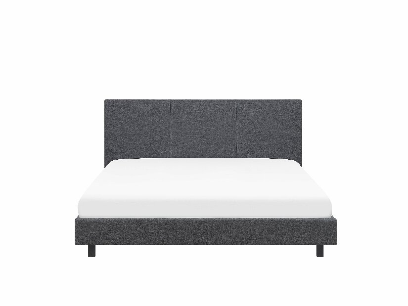 Bračni krevet 160 cm ALVIA (S podnicom) (siva) 