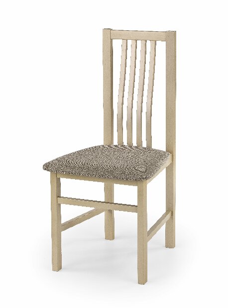 Blagovaonska stolica Pawel (hrast sonoma + bež)