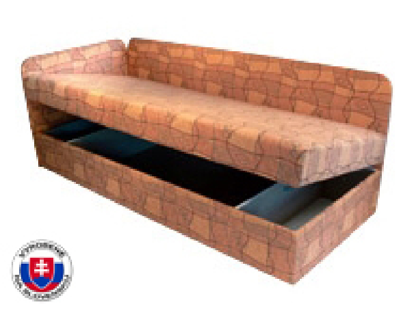 Jednostruki krevet (kauč) 80 cm Eda 4/1 (s opružnim madracem) (L)