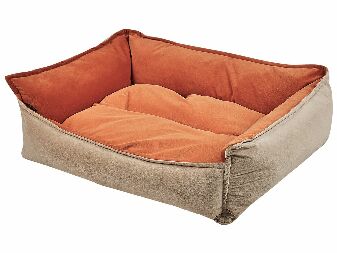 Jastuk za psa 70 x 60 cm Izmza (narančasta + bež)