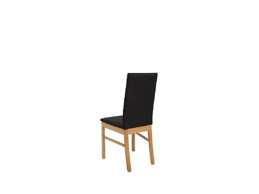 Blagovaonska stolica Ostia D09-TXK (hrast prirodni + solar black)
