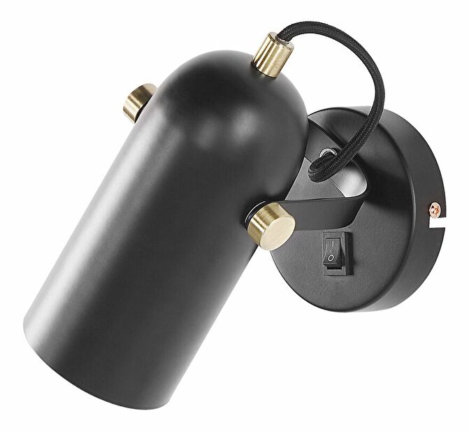 Zidna svjetiljka TYRO (metal) (crna)