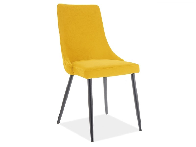 Blagovaonska stolica Polly (žuta + crna)