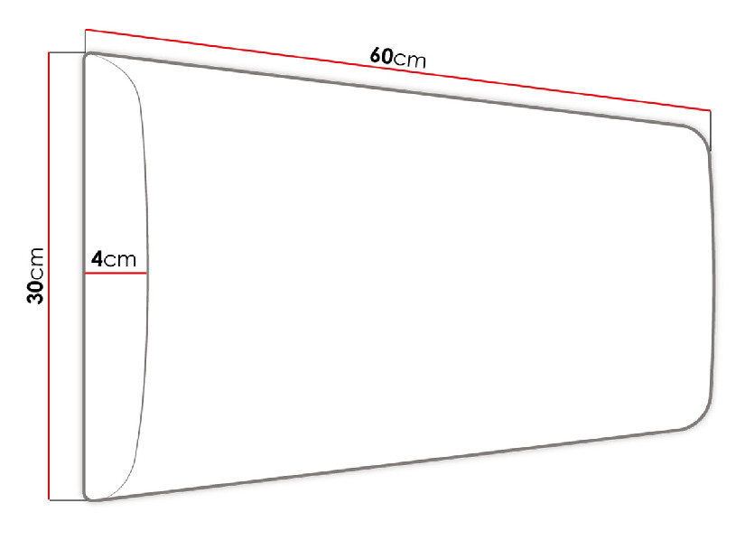 Namještaj za predsoblje Kendora 60 (sa 6 kom. tapeciranih zidnih panela Pazara 60x30) (bijela) (manila 32)