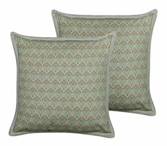 Set 2 ukrasna jastuka 45 x 45 cm Picc (zelena)