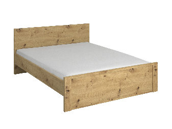 Bračni krevet 160 cm Andra (hrast artisan) (bez madraca i podnice)