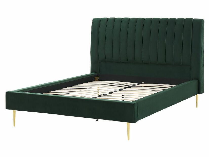 Bračni krevet 160 cm Marvik (zelena)