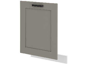 Vrata za ugradbenu perilicu posuđa Lucid ZM 596 x 713 (claygrey + bijela)