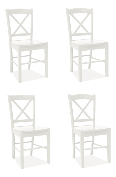 Set 4 kom. blagovaonskih stolica Dabih (bijela) *outlet moguća oštećenja