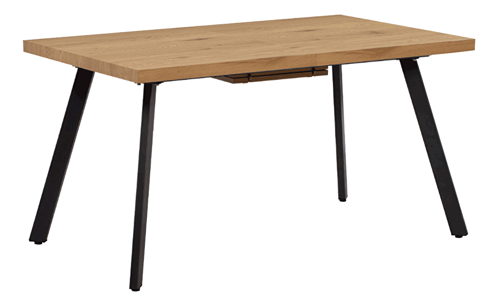 Blagovaonski stol Nelen (za 6-8 osoba) (hrast + metal) *trgovina